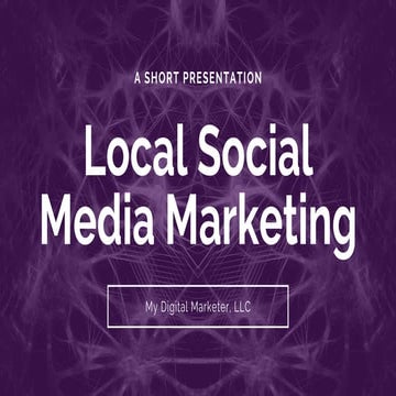 Local Social Media Marketing