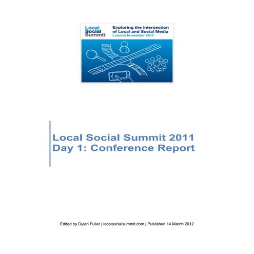 Local Social Summit Report No 1 & Trends for 2012