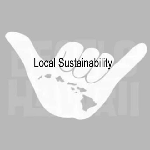 Local sustainability project fall 14