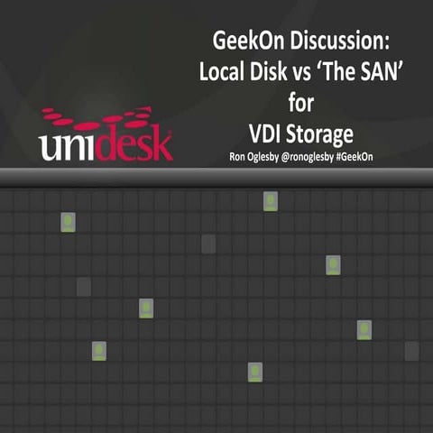 Get Your GeekOn With Ron - Session Two: Local Storage vs Centralized Storage ...
