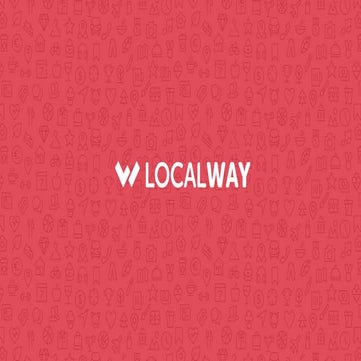 дизайн сайта и приложений Localway | PDF