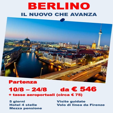 Proposte di viaggio della settimana