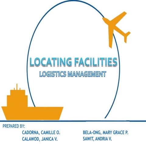 Locating facilities