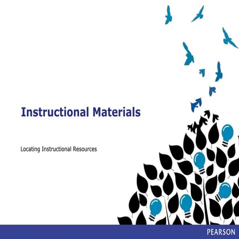 Locating Instructional Materials   dg-revised