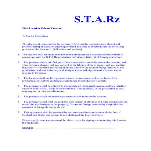 Location contract | DOC