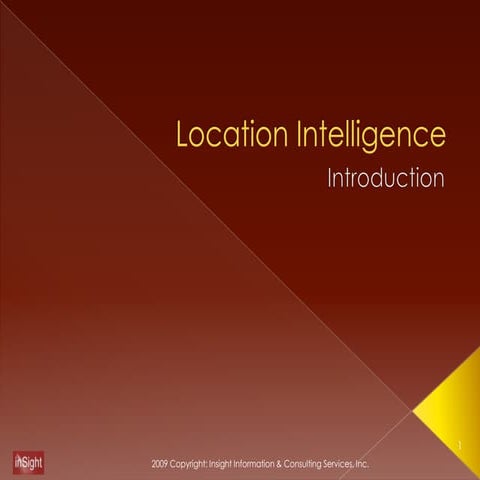 Location Intelligence The Power Of Where