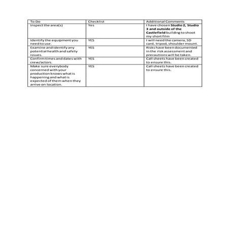 Sample recce | DOCX