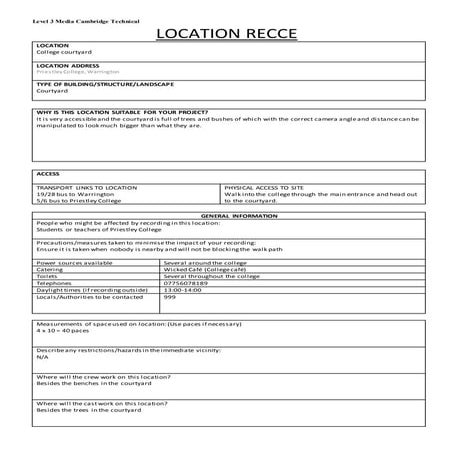 Risk assessment | DOCX