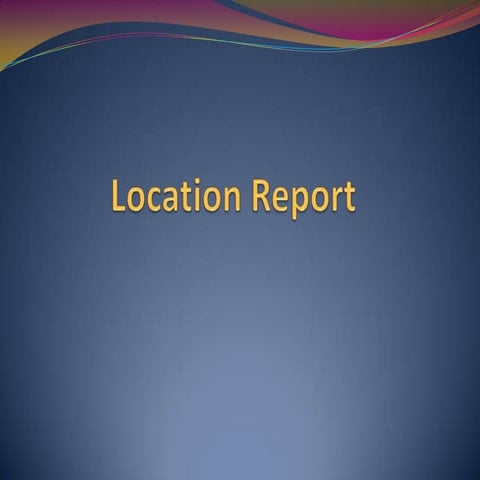 Location analysis | PPT