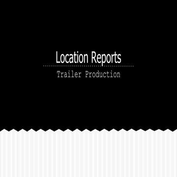 Location Reports