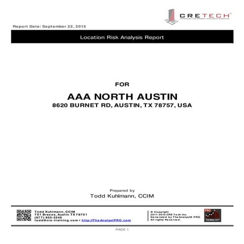 Greater Houston Area Elevation Analysis | PPTX