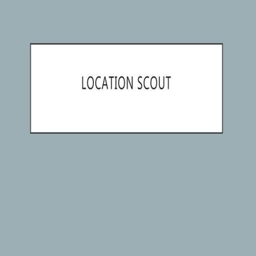 Location scout