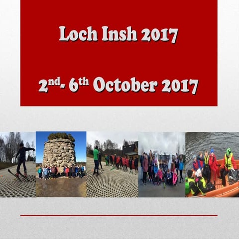 Loch Insh Parents Evening