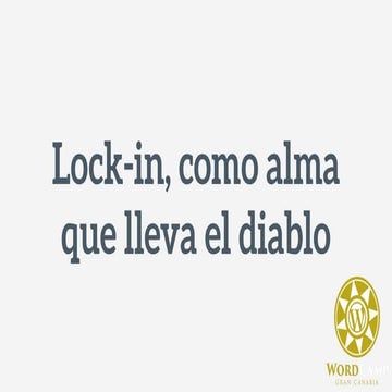 Lock in, como alma que lleva el diablo-word camp-las-palmas-2018-16-9