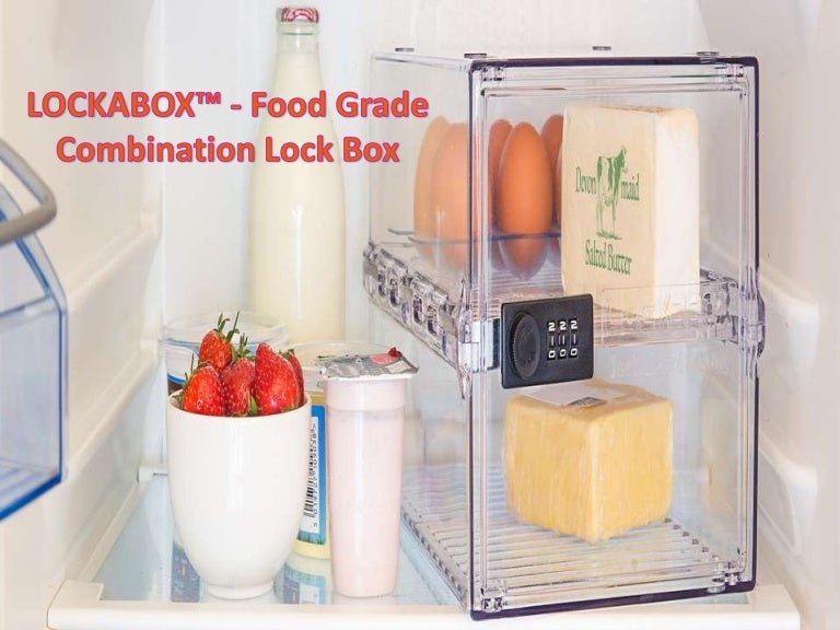 Lockabox Food Grade Combination Lock box