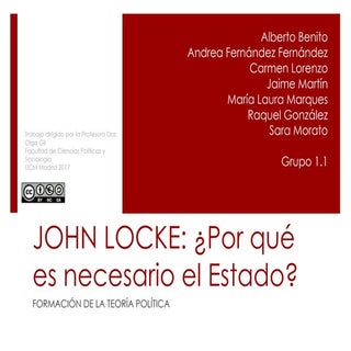 John Locke ¿Porqué es necesario el ...