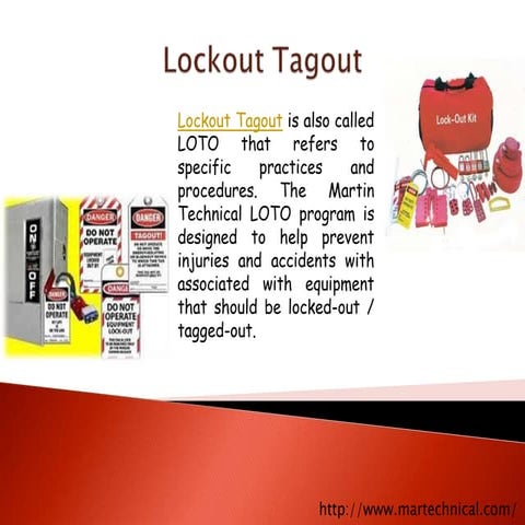 Lockout tagout | PPTX