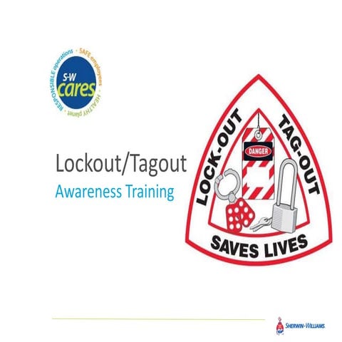 Lockout tagout for all employees | PPTX