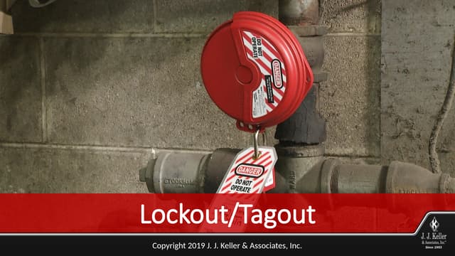 Lock-Out Tag-Out (LOTO) Training | PPTX