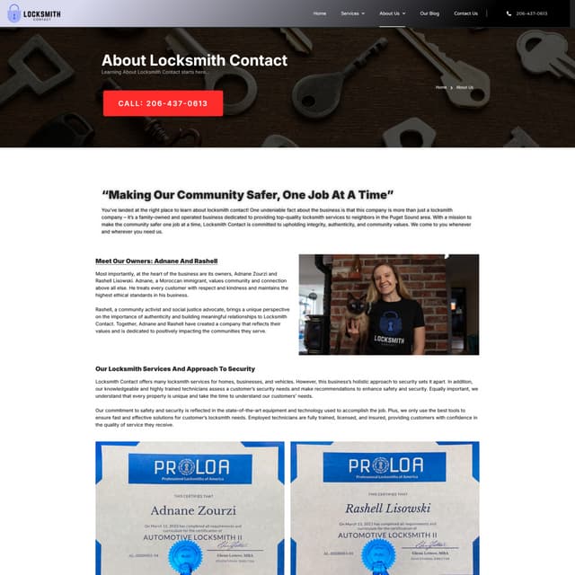 Locksmith Contact offers many locksmith services for homes, businesses ...