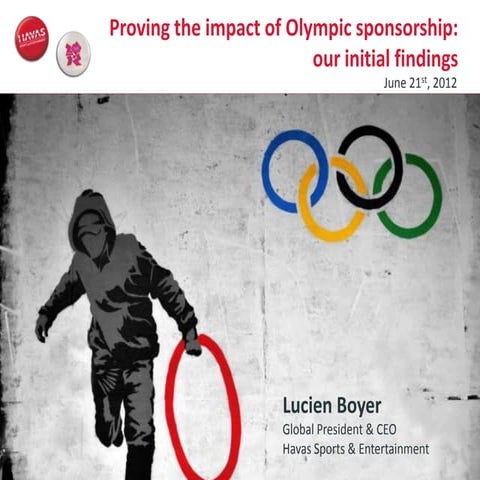 Proving the Impact of Olympic Sponsorship