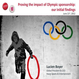 Proving the Impact of Olympic Spons...