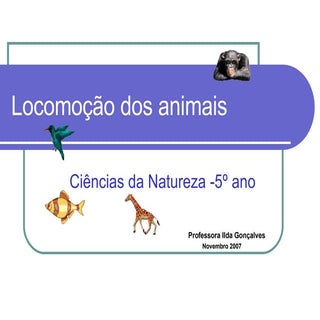 LocomoçãO Dos Animais