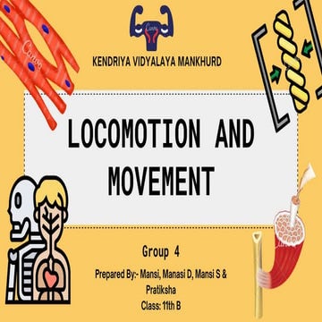 Locomotion and movement 