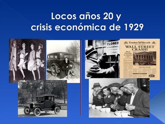 la crisis de 1929