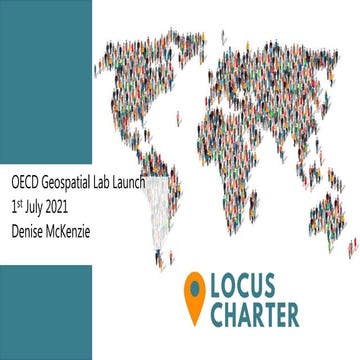 OECD Geospatial Lab - Locus Charter 