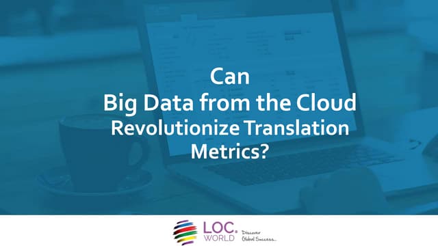 Can Big Data Change the Translation...