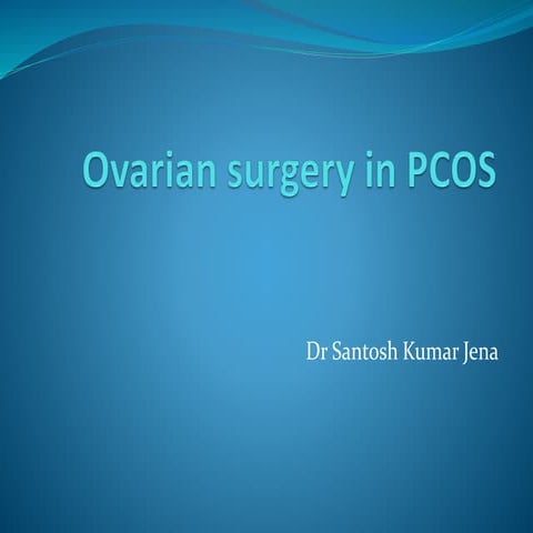 Laparoscopic ovarian drilling(LOD)
