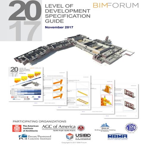 The Level of Development (LOD) Specification 2017 guide | PDF