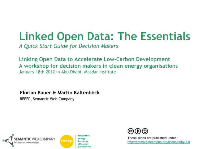 Linked Open Data: The Essentials