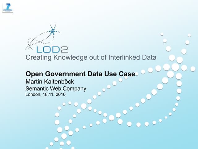 LOD2 presentation at Open Government Data Camp London 18 November 2010