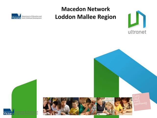 Loddon mallee principal conference ultranet presentation