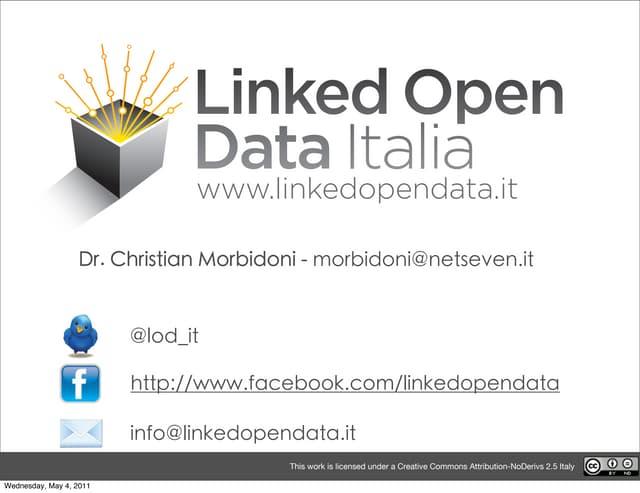 LinkedOpenDataItalia@LAPSI-Primer-Milan-2011