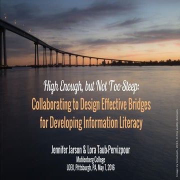 LOEX 2016 Jarson and Taub