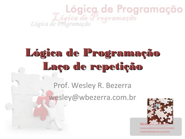 Lógica de Programação - Estrutura d...