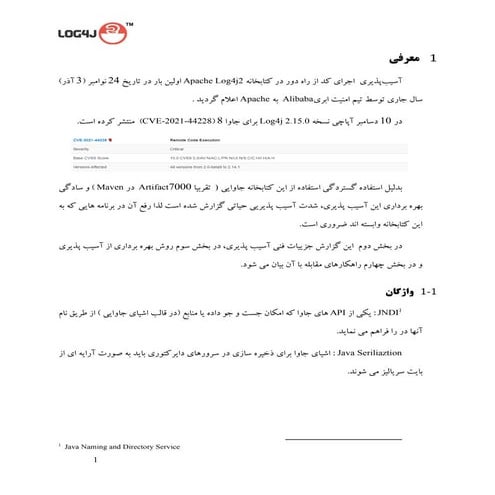 Log4j CRE Vulnerability