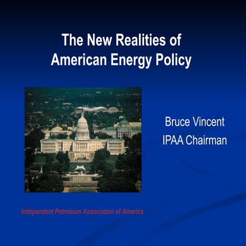 LOGA Annual Meeting: IPAA Chairman Bruce Vincent