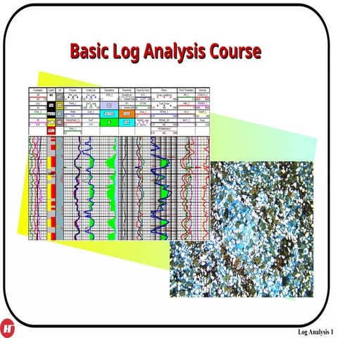 log analysis for petrophysicist who want to improve