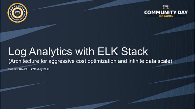 Log analytics with ELK stack