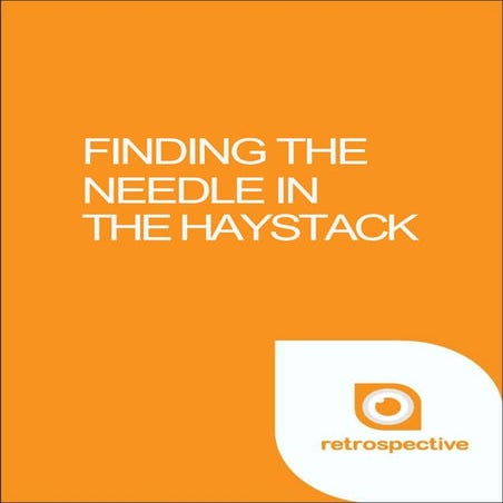 Log analyzer  Needle in a haystack