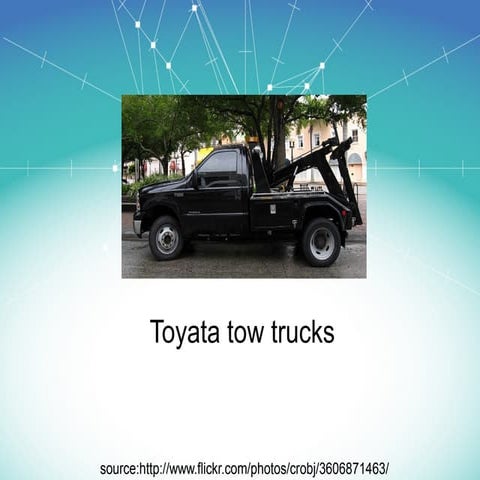 Group 6:Logarithms (toyata tow trucks)