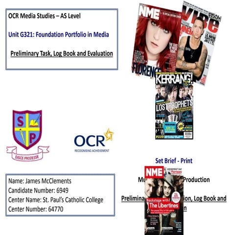 Logbook and evaluation