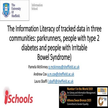 Logging in 3 communities ECIL conference 2021