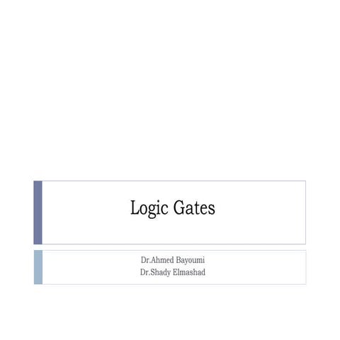 Logic gates and poden follow me to stream leader
