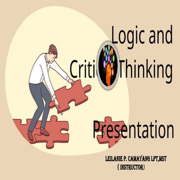 Logic-and-Critical-Thinking preliminary ppt