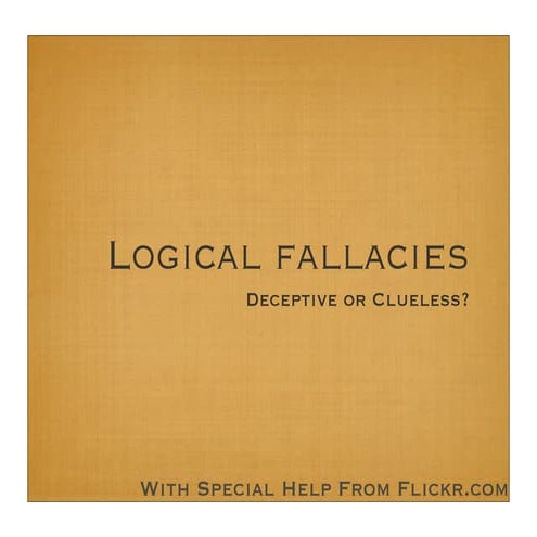 5 common logical_fallacies | PPTX